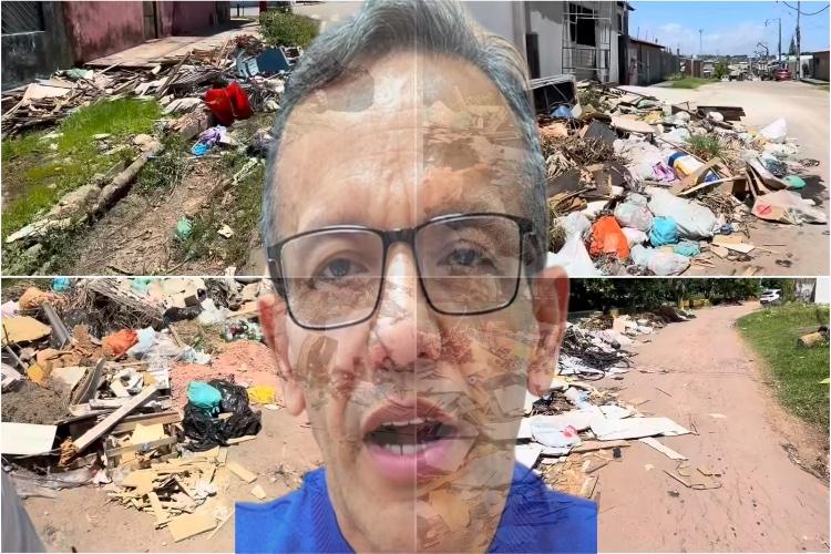 Após DaLua anunciar parceria com a gestão Clécio, Macapá vira “lixão a céu aberto”