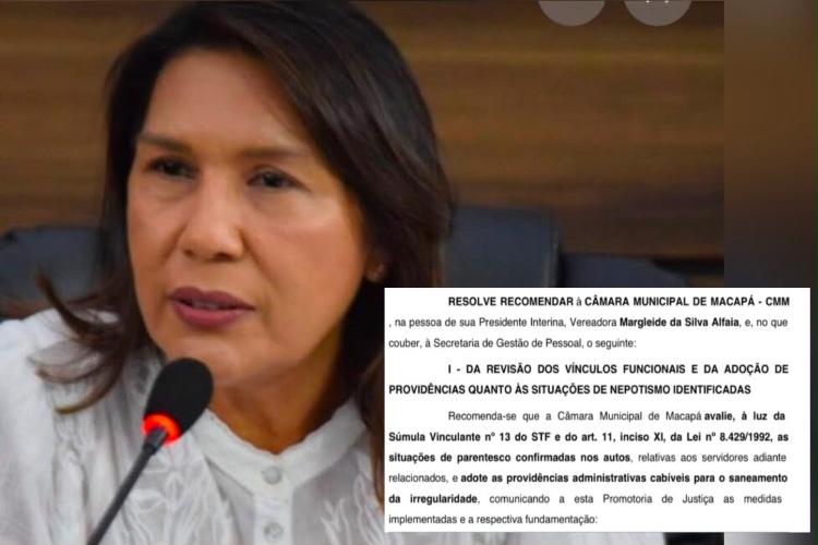 Relatório do MP expõe esquema de nepotismo na CMM com mãe, tio e cunhada em cargos elevados