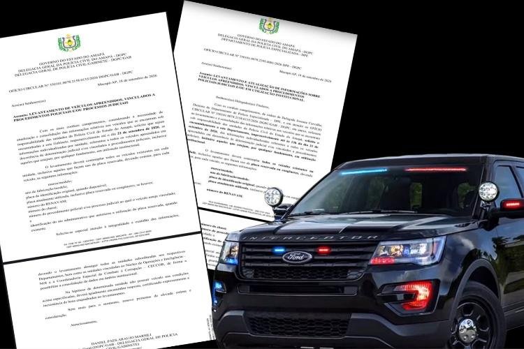 Suspeitas de aparelhamento na Polícia Civil: controle de viaturas descaracterizadas no Amapá ameaça combate à compra de votos