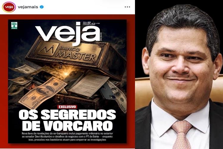 Davi Alcolumbre teria recebido R$ 155 milhões de Vorcaro, diz revista