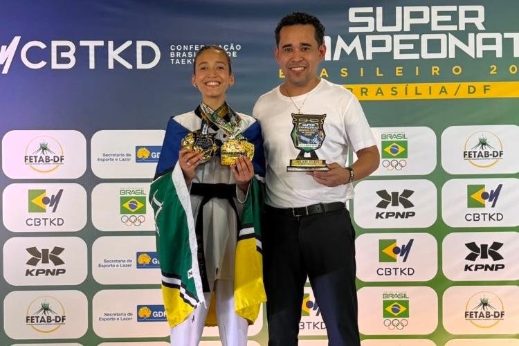 Amapaense conquista tetracampeonato brasileiro de Taekwondo e é eleita a melhor da categoria