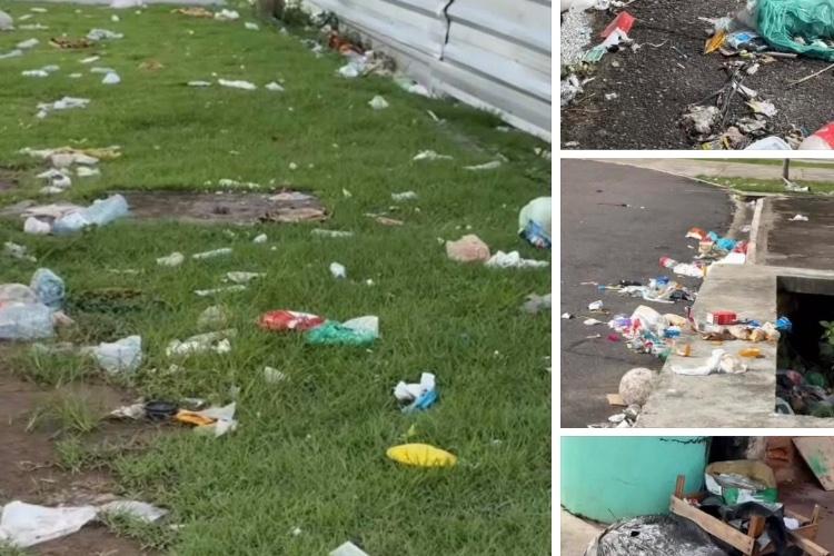 Prefeito interino aliado de Clécio, Davi e Randolfe deixa Macapá tomada pelo lixo