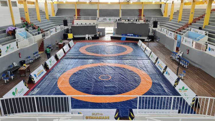 Gymnasiade: delegações de todo o Brasil chegam ao Amapá para disputas de wrestling