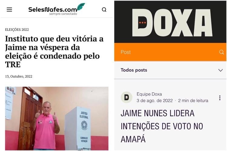 DOXA que apontou vitória de Jaime Nunes em 2022, agora diz que Clécio cresceu