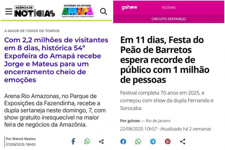 Clécio divulga dados da Expofeira superior à Festa de Barretos e coloca em dúvidas números do evento