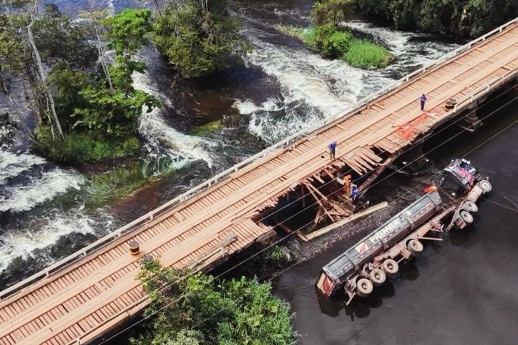 Acidente em ponte da Perimetral Norte escancara o quanto o Amapá continua atrasado