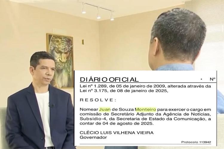 Jornalista que se dizia perseguido por Dr. Furlan em matéria da TV Amapá era gestor do alto escalão do governo Clécio