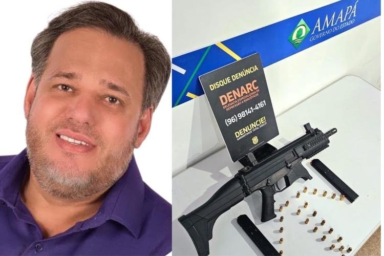 Carabina apreendida com suspeito de integrar o CV esteve entre armas furtadas do vereador Daniel Theodoro