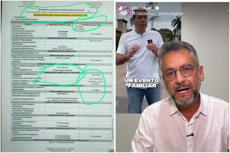 Clécio mente e documento do GSI comprova que não havia escala do militar para sexta (06)