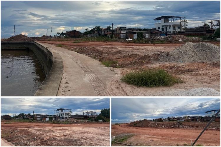 Após retirada de casas, Clécio segue sem previsão para entrega da Orla do Aturiá