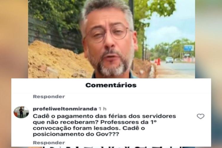 Clécio não paga férias de professores que se revoltam com calote