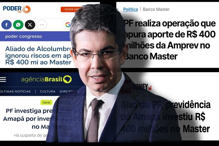 Randolfe liga bolsonarismo a escândalo do Master, mas não cita R$ 400 milhões da AMPREV