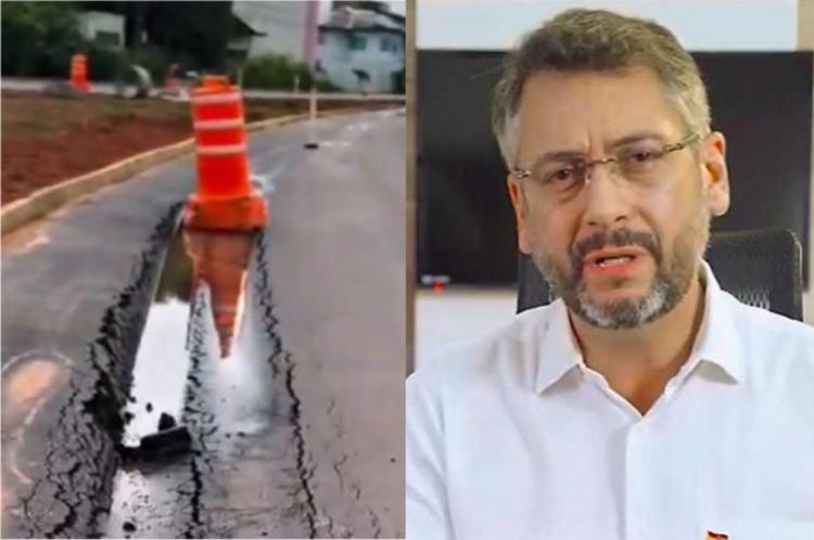 Mesmo em contagem regressiva para encerrar o mandato, Clécio não avança na obra da rodovia Josmar Pinto