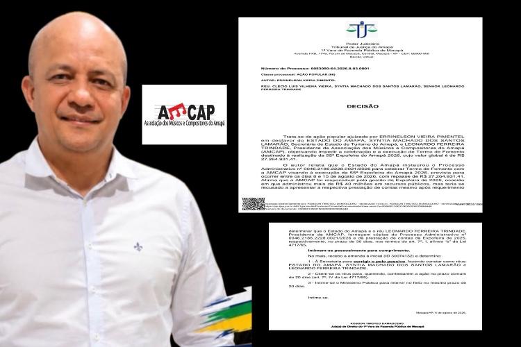 Após ação do deputado R. Nelson, Justiça determina que Governo do Amapá entregue documentos da 55ª Expofeira