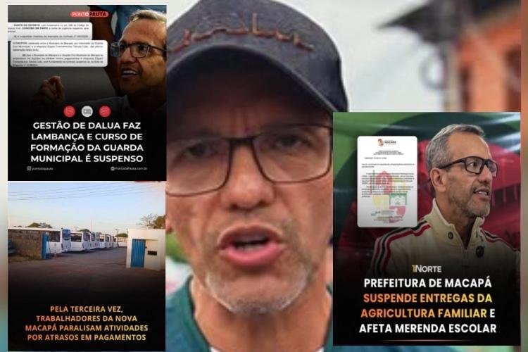 Decisão de Flávio Dino completa 230 dias e com DaLua na prefeitura, Macapá vive caos