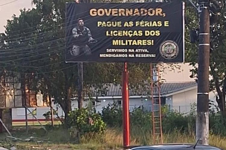 A caminho da 55ª Expofeira, militares da reserva fazem cobrança ao governador Clécio Luis