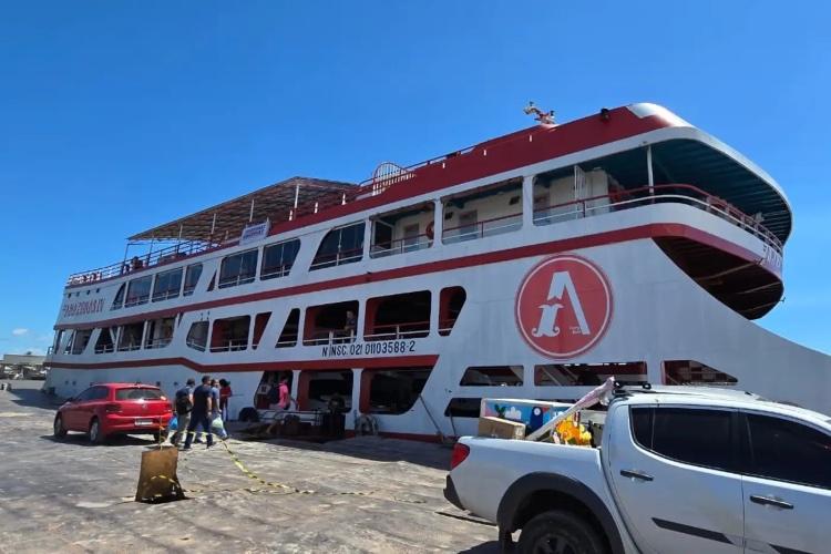 Para levar comitiva do Amapá para COP 30, governo Clécio aluga navio no valor de quase R$ 2 milhões