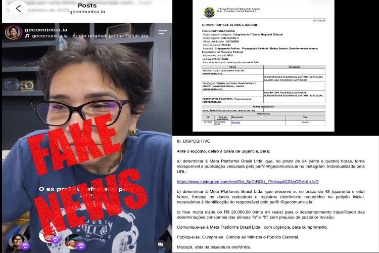 TRE-AP determina remoção de vídeo e classifica como Fake News informação de que Dr. Furlan ganha e não assume mandato